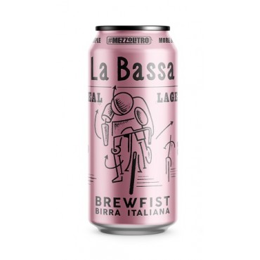 La Bassa Lattina Real Lager 5,2% Vol 50 Cl