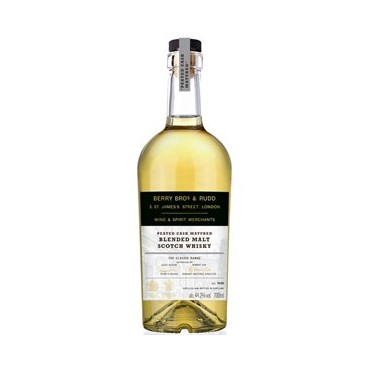 WHISKY BB&RUDD PEATED 44.2% VOL 70 CL