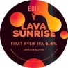Lava Sunrise Fruit Kveik Ipa 6,4% Vol 33 Cl Lattin