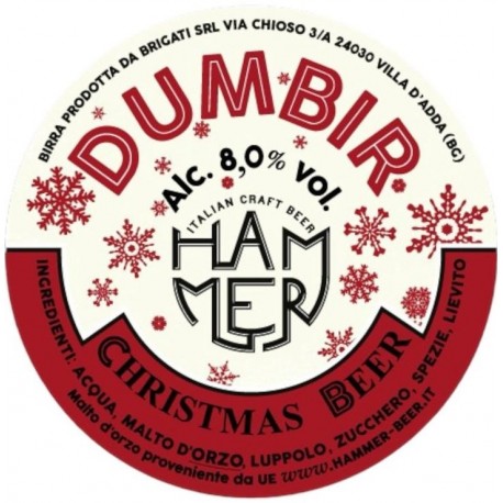 DUMBIR CHRISTMAS BEER 8,0% VOL 33 CL